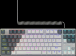 LORGAR Azar 514TKL, Wired RGB mechanical gaming keyboard, white, EN layout