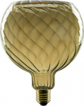 SEGULA LED Floating Globe 150 twisted smokey grau E27 230Lm