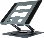 Sbox CP-32 Laptop Stand 360 Rotation, Black/Grey