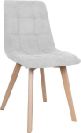 Chair MAKIA greyish white