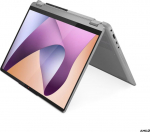 Lenovo IdeaPad Flex 5 14ABR8 | Arctic Grey | 14 " | IPS | Touchscreen | WUXGA | 1920 x 1200 pixels | Glossy | AMD Ryzen 5 | 5625U | 16 GB | Soldered LPDDR4x | Solid-state drive capacity 512 GB | AMD Radeon Graphics | Windows 11 Home | 802.11ax | Blue ...
