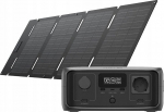 Complex: ''Power Station EcoFlow RIVER 3'' UPS + saulės baterija 45 W USB-C