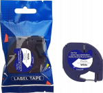 Tape DYMO LT 59422 12mm x 4m S0721660 black on white replacement