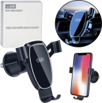 Lean Gravity Car Phone Holder for Air Vent Black