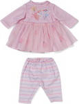 ZAP Baby Born Pink dress with sleeves 36 cm