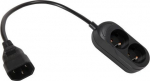 Jonex Przedłużacz do UPS 2-jack z/u 0.3m z connector IEC C14 - PS-PCU 270