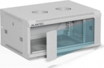 Alantec Hanging cabinet 19'' 4U 600x450, drzwi szklane jednoskrzydłowe, rear full cover, removable, full removable side covers