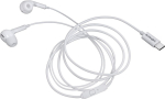 Activejet Wired Headphones Type C White