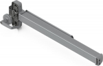 Ubiquiti A single-latched bar, installed on emergency exit