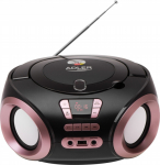 Adler Radio Boombox CD MP3 AD1181 Black Copper