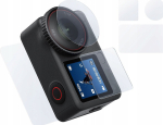 Telesin Tempered Glass Lens Cover Kit + 2x Screen For DJI Osmo Action 6 / S6-flm-26