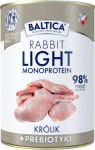BALTICA Nutraceutic Monoprotein Light Rabbit with prebiotics - wet dog food - 400g