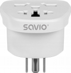SAVIO AP-07 Adapter traveler, global socket &ndash; wtyk US
