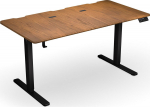 Desk Endorfy Atlas L Electric Dark Wood Dark brown 150 cmx76 cm