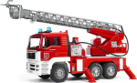 Bruder Samoch&oacute;d MAN Fire brigade with a ladder,pump and signal
