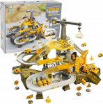 LEANToys Interactive Set Mining Parking Construction Vehicle Track Mine