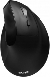 Marvo HIPO Wireless Mouse, czarna, 1600DPI