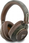 Guess Headphones On-Ear Headphones Guess Triangle Logo Bluetooth ENC brown