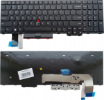 Keyboard LENOVO Thinkpad L15 Gen2, with backlight, with phone key, with trackpoint, US