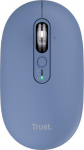 Mouse Trust TRUST Mouse Seron Hyperscroll Slim, Bezdr&aacute;towa, niebieska