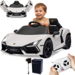 Jamara Ride-on Lamborghini Revuelto white 2.4GHz Li-Power 12