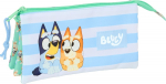 Safta: Bluey Sisters - Triple Pencil Case (812533744)