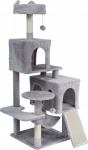 Rebel Cat tree 45x45x137 cm , szary, REBEL ANIMALS