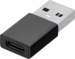 Adapter USB Bluestar USB-A - USB-C Czarny