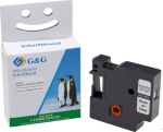 G&G Label tape compatible with Dymo D1/ S0720670/ 40910