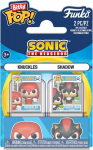 Funko Bitty Pop! 2-Pack: Sonic The Hedgehog - Knuckles & Shadow with Emerald Vinyl Figures