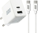 EFB Elektronik EFB Ladeger&auml;t 20W USB-C + USB-A Set PD3.0 GaN QC3.0
