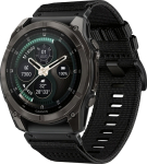 Tech-Protect kellarihm Nylon Classic Garmin fenix 47mm, must