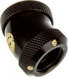Bitspower Multi-Link Adapter 30 Grad 12mm AD auf 12mm AD Hardtube - schwarz matt