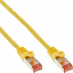 InLine Patchcord S/FTP, PiMF, Cat.6, PVC, yellow 15m (76415Y)