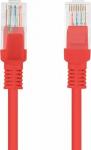 Lanberg Patchcord, Cat6, unshielded, 2m, czerwony (PCU6-10CC-0200-R)
