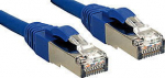 LINDY Patchkabel Cat6 SSTP / S/FTP PIMF blue 0.50m