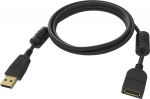 Vision Tc-2Musbext-Bl Usb Cable 2 M, Usb 2.0 Usb A Black