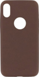 Tellur Cover Slim Synthetic Leather for iPhone X/XS brown