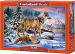 1565 Castorland Puzzle 500 Wolfish Wonderland