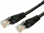 TB Copper patch cord cat. 5e RJ45 UTP 1.5m czarny