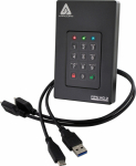 Apricorn Aegis Fortress L3 External, Hard Drive 1000 Gb Black