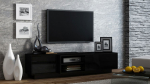 Cama MEBLE Cama TV cabinet SIGMA1 180 black/black gloss