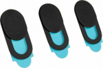 Lamptron Webcam Slide Cover, 3-St&uuml;ck - schwarz