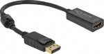 DELOCK Displayport Adapter DP -> HDMI Buchse 4K Passive schwa