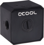 Alphacool Eisstation DC-LT - Schwarz - 1/4" - 1.5 bar - 50.6 mm - 50.6 mm - 37.2 mm