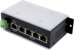 EXSYS EX-6100POE Network switch Gigabit Ethernet (10/100/1000) Power over Ethernet (PoE) Schwarz - Grau (EX-6100POE)
