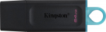 KIN Kingston DataTraveler Exodia 64GB USB 3.2 Gen 1 USB stick Sort Blue