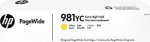 HP 981YC Yellow Contract PageWide Crtg, Original, Ink on Pigmentbasis, Gelb, HP, HP PageWide Enterprise Color 556/586, Inkjet Printer