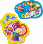 Roter Kafer Soft Magnetic Puzzle Elephant and Crocodile