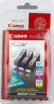 Patrone Canon CLI-521 3er-Pack Tricolor